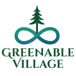 greenable village with tree and infinity sign